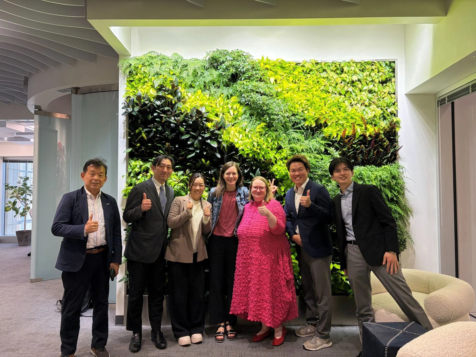 White Oaks Wealth Advisors 訪問・集合写真